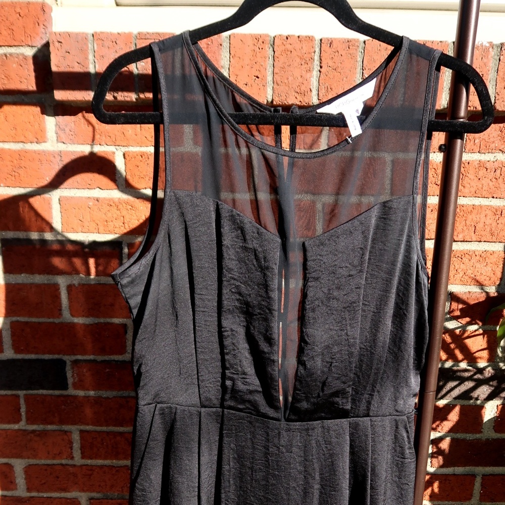 BCBGeneration black cutout cocktail dress